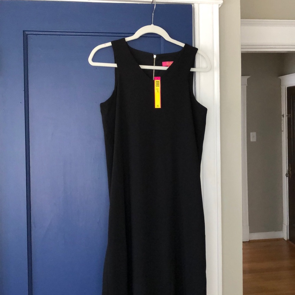 Catherine Malandrino Black Sheath Dress